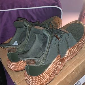 Rose Gold Adidas Prophere Trainers🌿